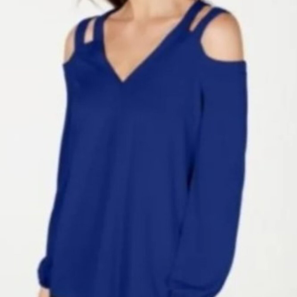 INC International concepts Cold shoulder top